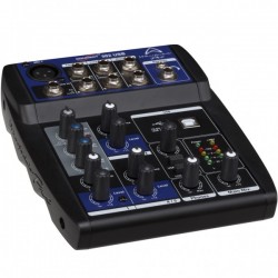 EX DEMO - Mixer 5 Canali USB Wharfedale Connect 502 con Scheda Audio USB