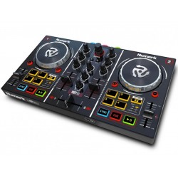 Numark Party Mix DJ consolle con scheda audio e effetto luce integrato