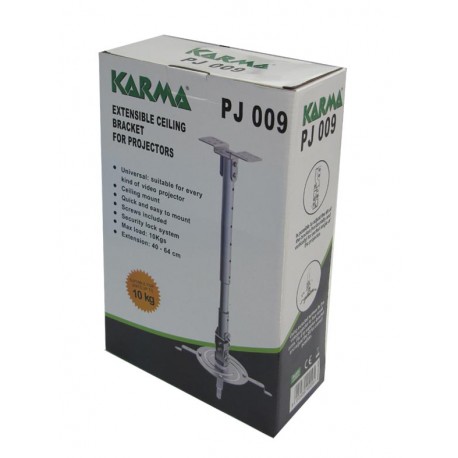 Supporto estensibile a soffitto per i videoproiettori Karma PJ009