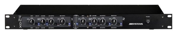 Crossover Elettronico XO 2.4 Jbsystem - 2 Vie Stereo - 3 Vie Mono