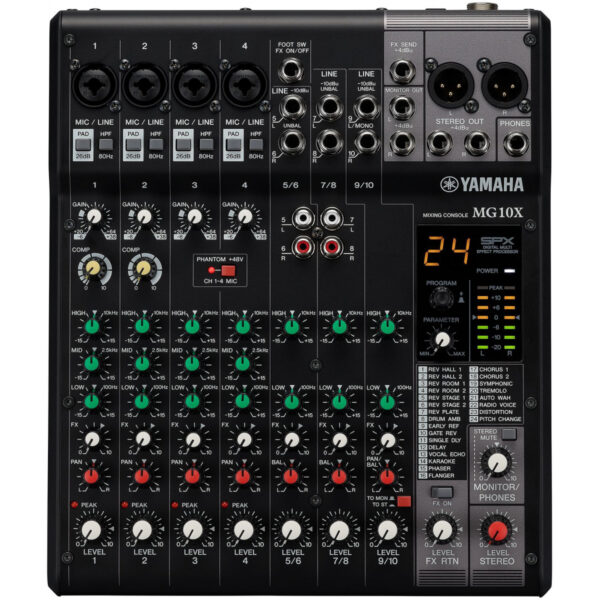 Yamaha Mg10x Mixer 10 Canali