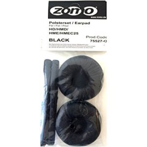 Polsterset Padiglioni di ricambio  Sennheiser HD 25, HD-25SP, AKG K518,
K81 Earpad, Pioneer HDJ-S7 - Colore Nero